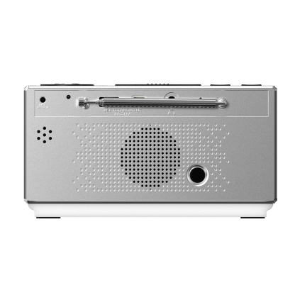 DAB+＆FM Radio, Clock Radio with Bluetooth, 40 Presets, Earphone, Dual Alarm with Snooze and Sleep Timer, Two Charging Port, Dimmable, Temperature & Humidity, LED Display Alarm Clock for Bedroom iTOMA 508D