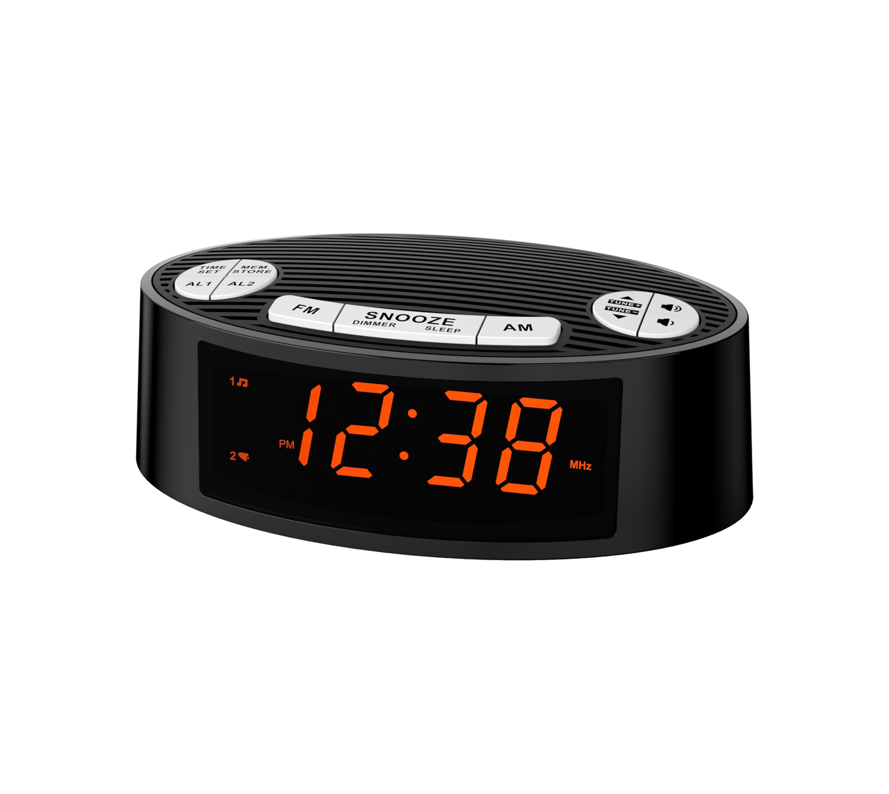 Digital iTOMA AM/FM Alarm Clock Radio -ITOMA