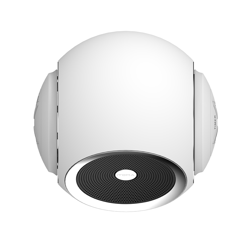 White Noise Machine, 30 Soothing Sounds Options Including Fan, Nature & White Noise, Sleep Timer, Bluetooth, Adjustable Volume, Sleep Sound Machine for Adults iTOMA 318