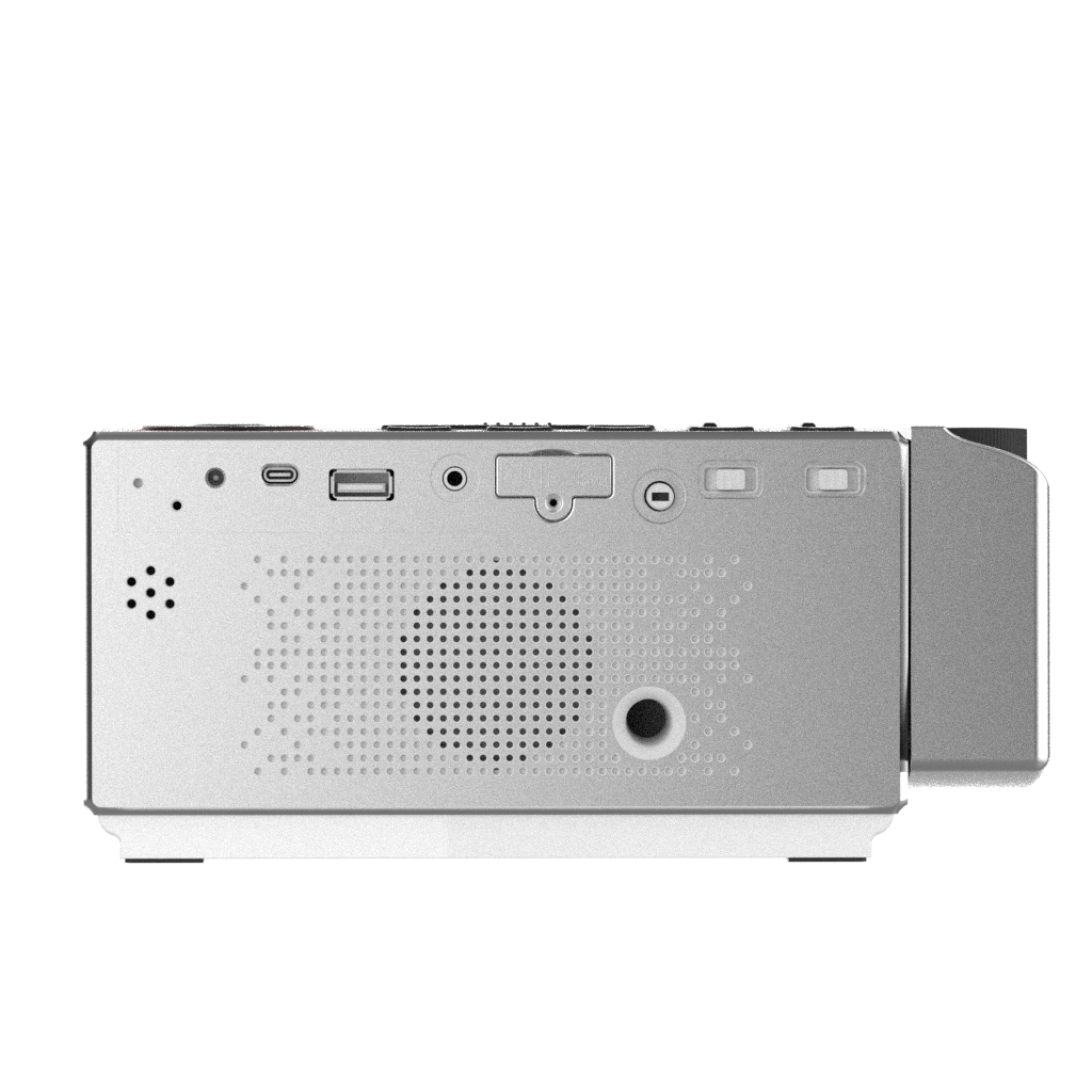 Digital Projection Alarm Clock with FM Radio, USB Charging, 1.8'' LED Display, Night Light, Dual Alarm, Snooze, Dimmer Control, Bedside Clock Radio iTOMA 509