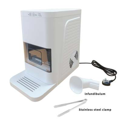 Fully-automated Artisanal Sphere Ice Maker – 2.3kg Daily Output, 50-Min Fast Ice, Smart Sensors, One-Touch Clean, Compact & Quiet for Home/Bar Use YH1590