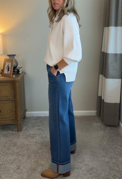 NEW🔥 Women's Cotton V-Neck Top