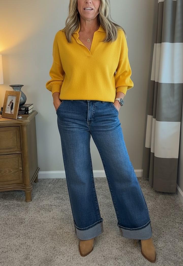 NEW🔥 Women's Cotton V-Neck Top