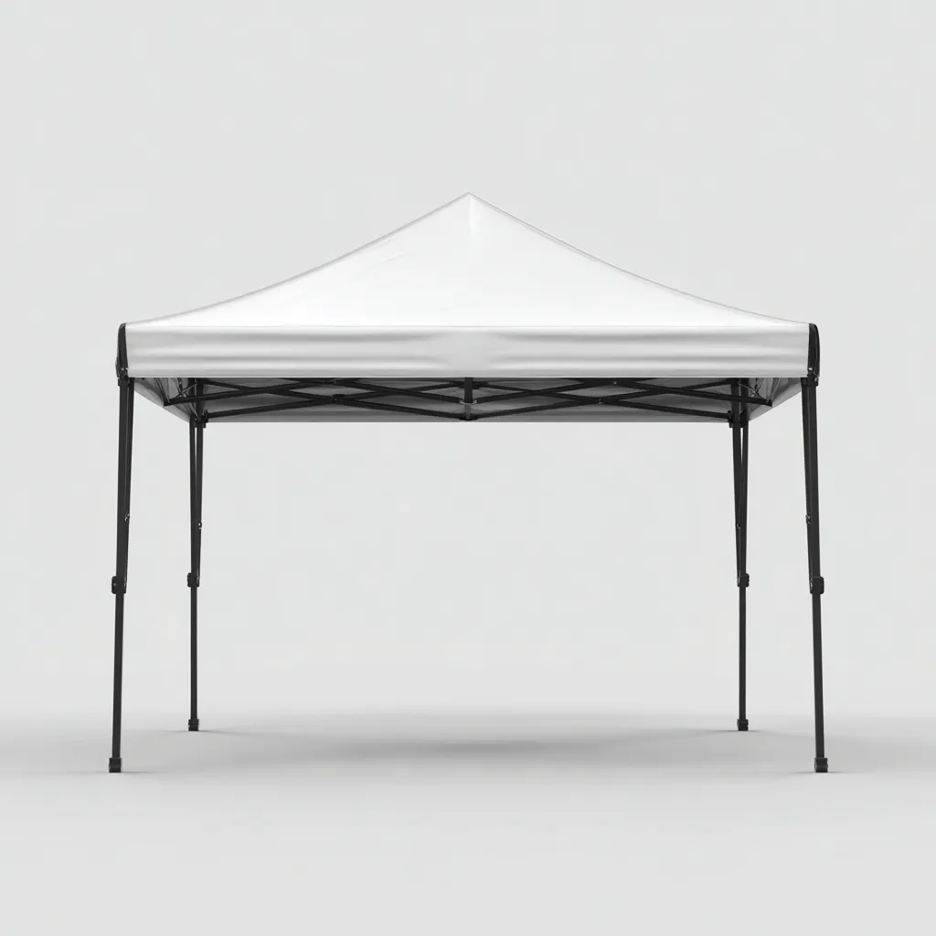 Tonnelle de jardin en acier et polyester 300x300x260 cm - blanc - pliable et résistante aux UV-Homelyio