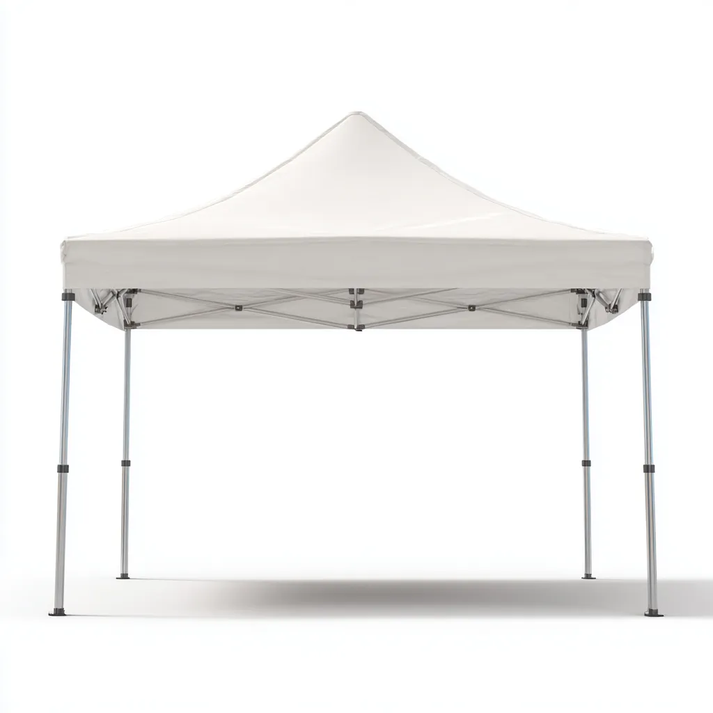 Tonnelle de jardin en aluminium 300x300x260 cm - blanc cassé - structure pliante légère-Homelyio