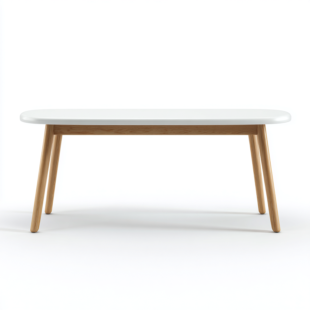 Banc de jardin en bois et résine 160x40x45 cm - couleur blanc/bois naturel - design moderne pour extérieur-Homelyio