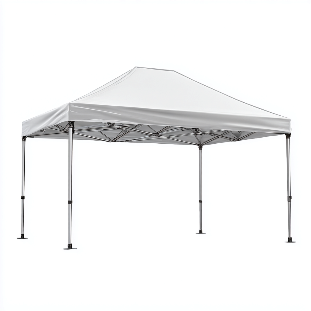 Tonnelle de jardin en aluminium et polyester 350x300x260 cm - blanc - pliable et résistante aux intempéries-Homelyio