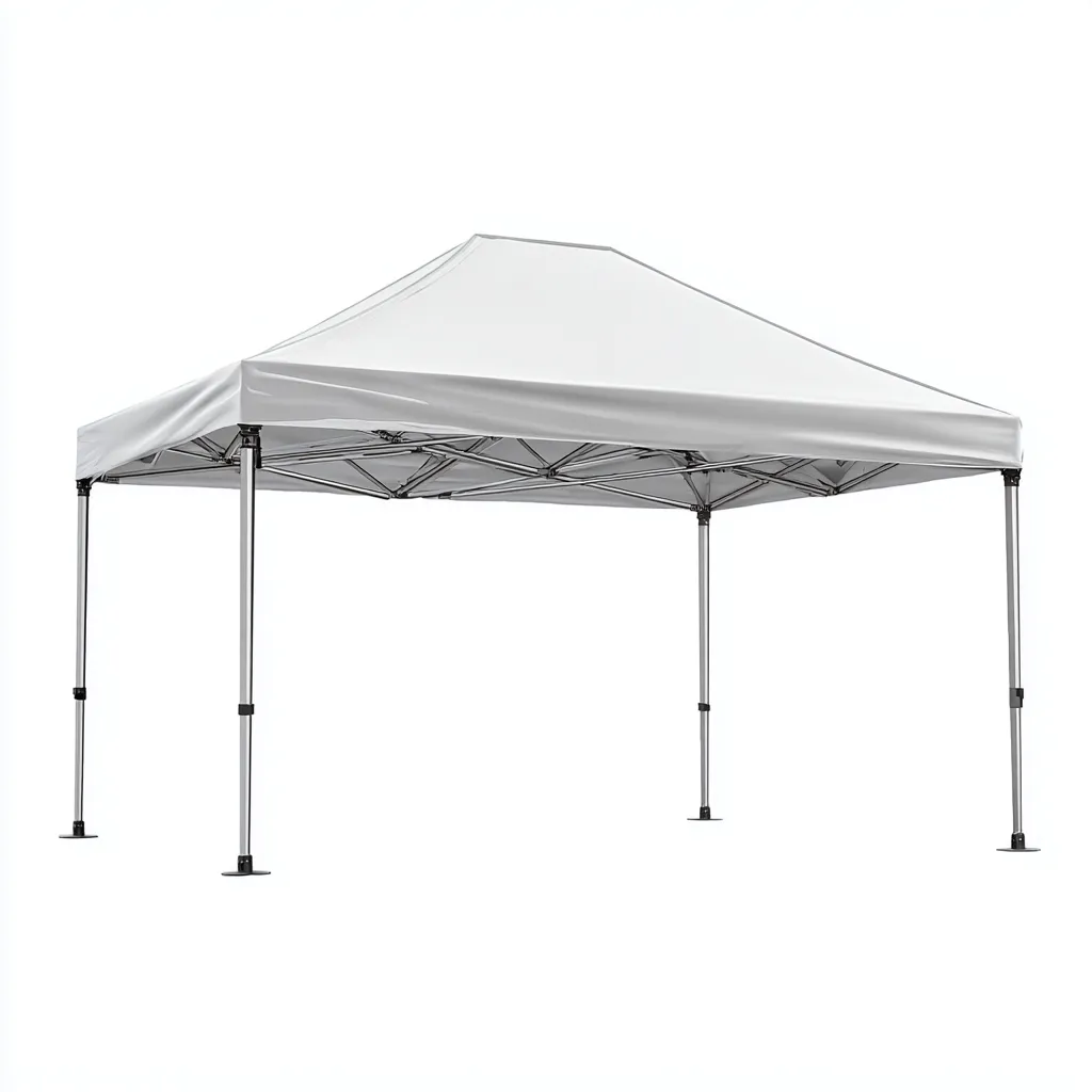 Tonnelle de jardin en aluminium et polyester 350x300x260 cm - blanc - pliable et résistante aux intempéries-Homelyio