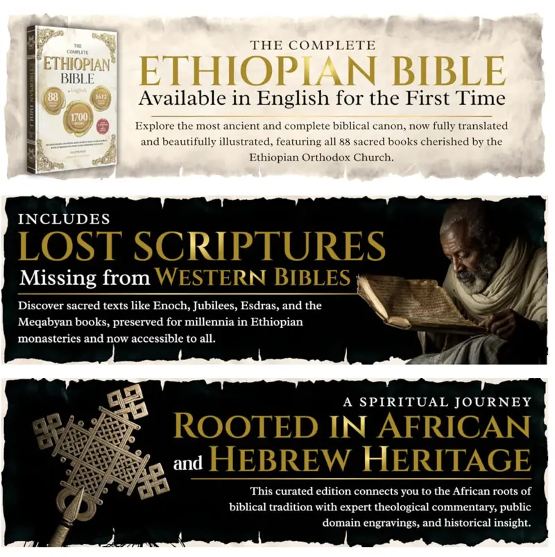 THE COMPLETE ETHIOPIAN BIBLE 88 Scriptures: including Missing Apocrypha, Book of Enoch, Jubilees