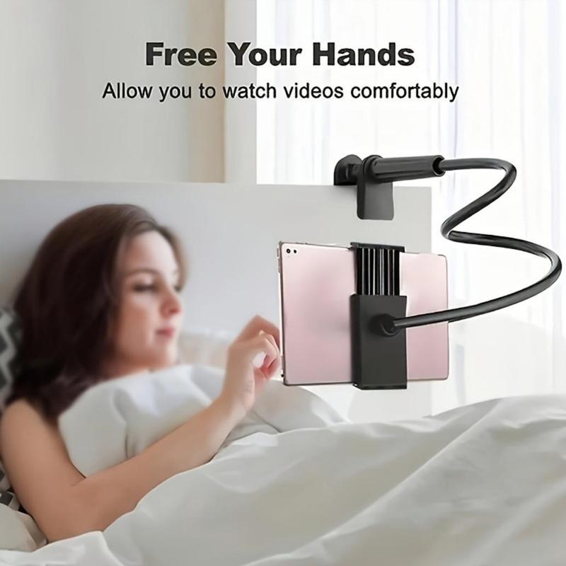 360-Degree Rotating Tablet & Phone Stand – Adjustable Bedside Holder 📱🛏️