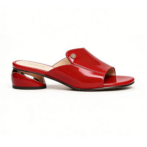 Leather Summer Fashion Heels Orthopedic Sandals