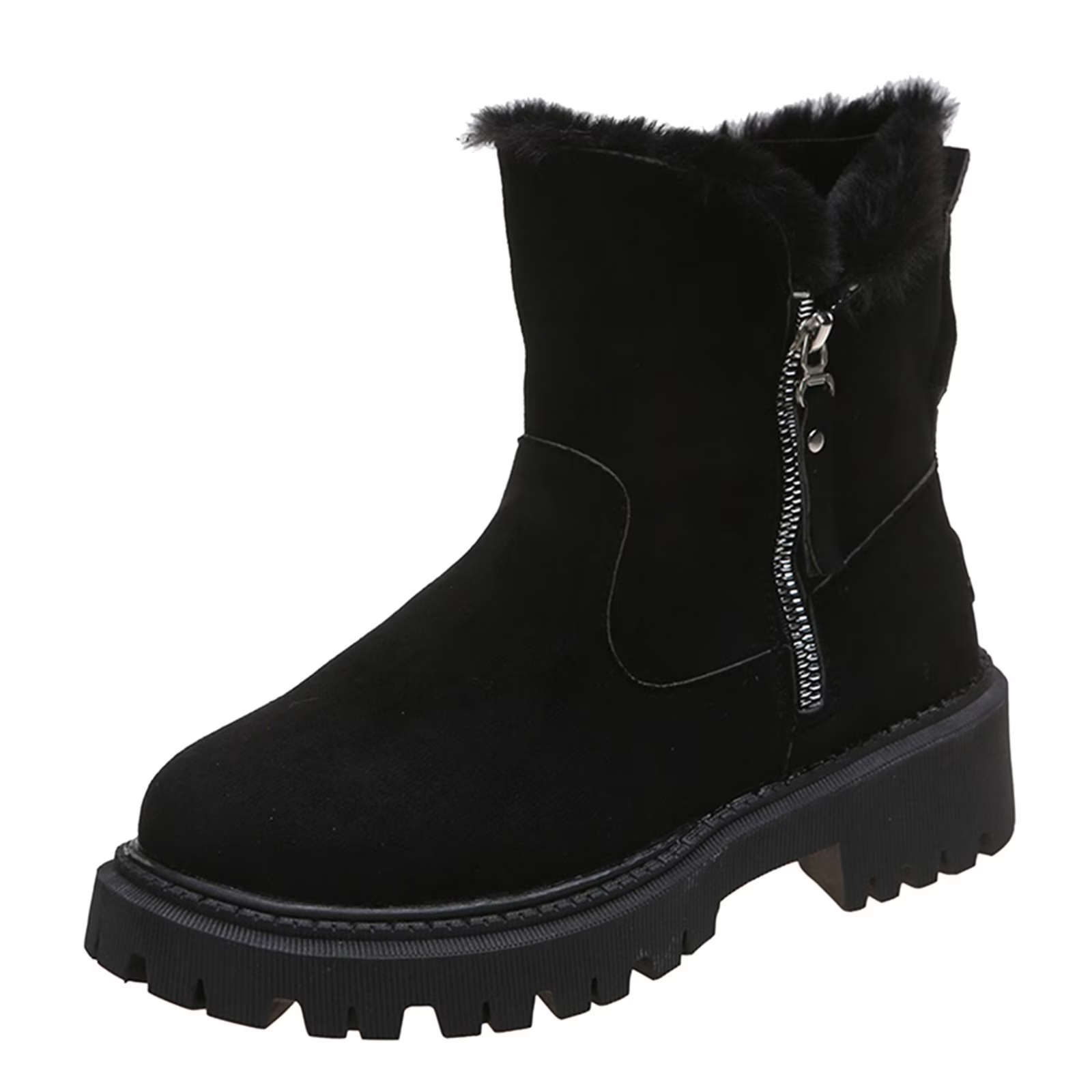 (⏳NOW ON: 70% OFF Sale! 🔥)Crzidha Vintage Snow Boots for Women,Warm Fleece Lined