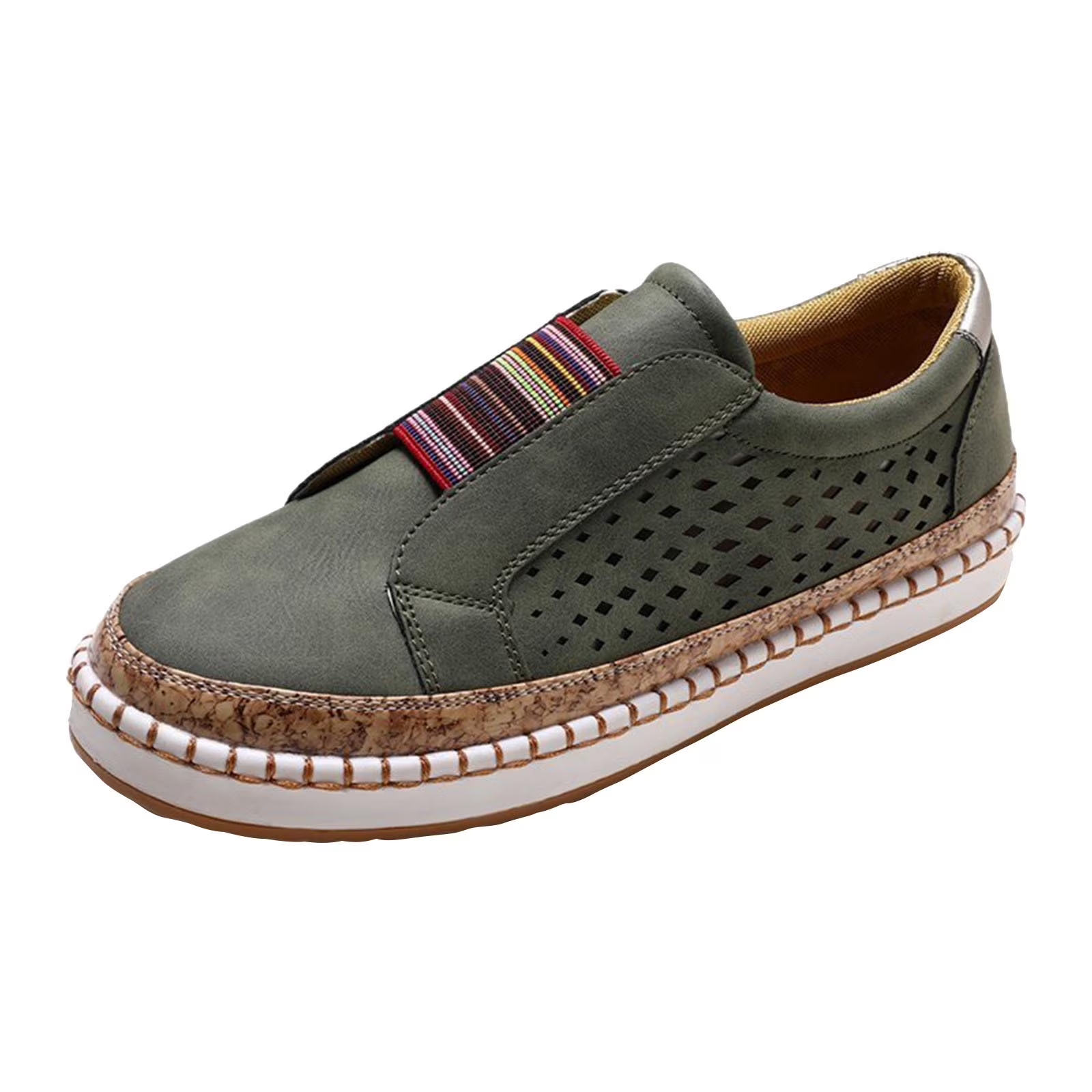 (⏳NOW ON: 70% OFF Sale! 🔥)⭐Women's Modern No-Tie Slip-On Sports Skate Shoes