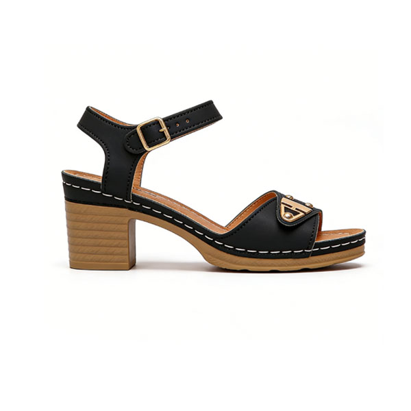 Women Platform Heels Chunky Open Toe Stylish Comfortable Fisherman Sandals with Adjustable Ankle Strap Lug Sole Chunky Block Heeled Sandals