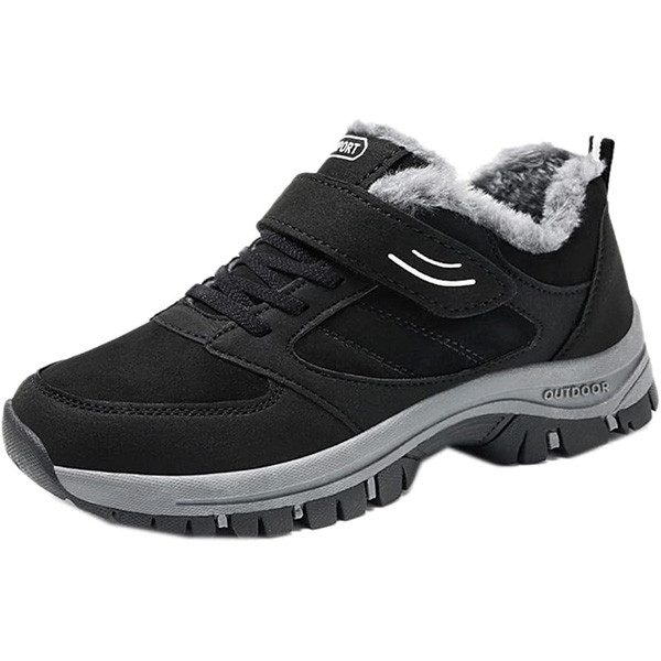 Mountain Climbing Shoes, Snow Shoes, Women's, Prevention, Non-slip, Thermal Shoes, Fleece Lined
