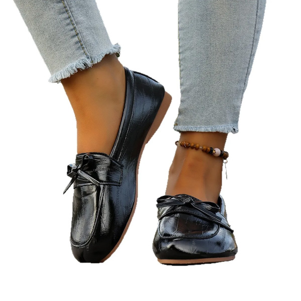 (⏳NOW ON: 60% OFF Sale! 🔥)Ladies' casual bow flat shoes