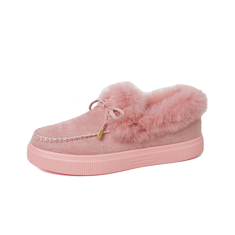 Ladmiple Winter Boots For Women Tall Mid Calf Warm Fur Lined Snow Boots