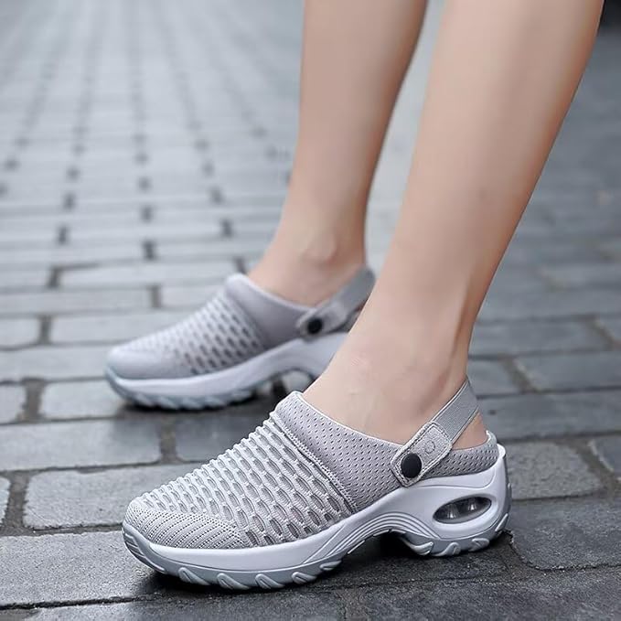 Women's Orthopedic Clogs with Air Cushion Support to Reduce Back and Knee Pressure, Orthopedic Shoes for Women