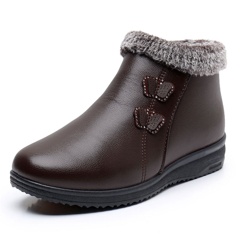 Cozy Faux Fur-Lined Ankle Boots: Warm & Cute for Winter Days