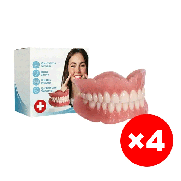 【Zahnarztfrei】Aufhellende realistische Zahnspange