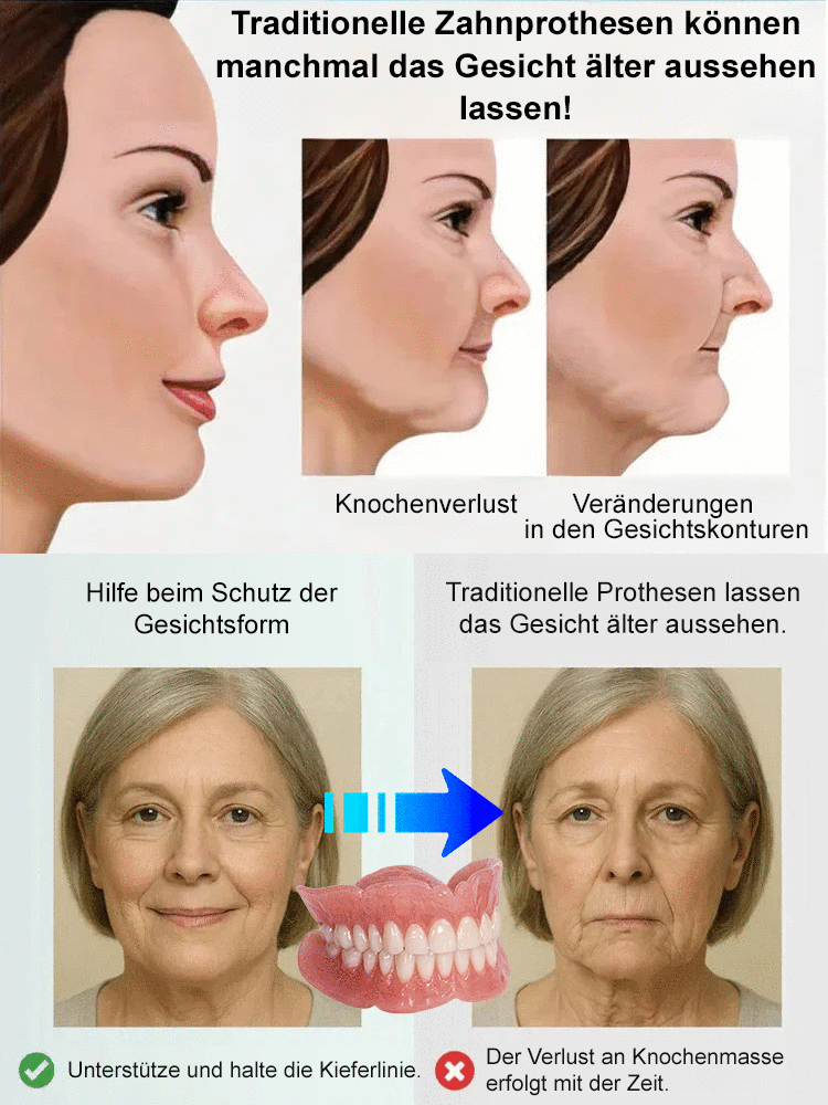 【Zahnarztfrei】Aufhellende realistische Zahnspange