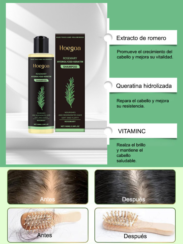Champú Nano-Herbal Hoegoa: Recupera tu Cabello en 14 Días