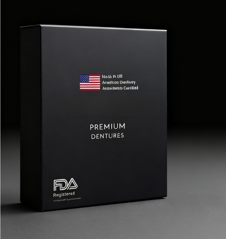 Komplettes Pflege-Set für Zahnprothesen