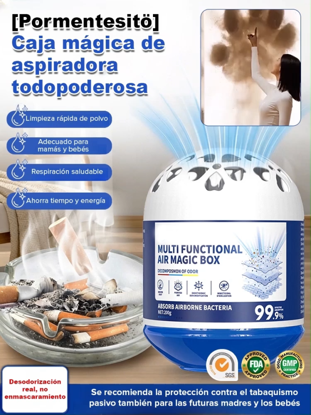 【Eliminador de Polvo】Caja Mágica de Aspiración Universal