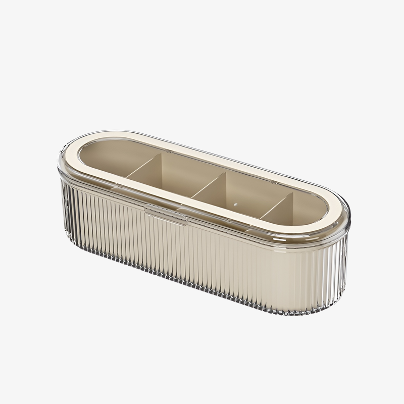 Transparente Aufbewahrungsbox für Make-up-Pinsel mit Deckel, staubdicht, hochwertige Aufbewahrungsbo