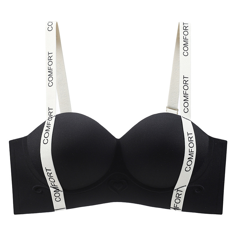 Halfcup bra without steel ring for large breasts