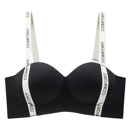 Halfcup bra without steel ring for large breasts