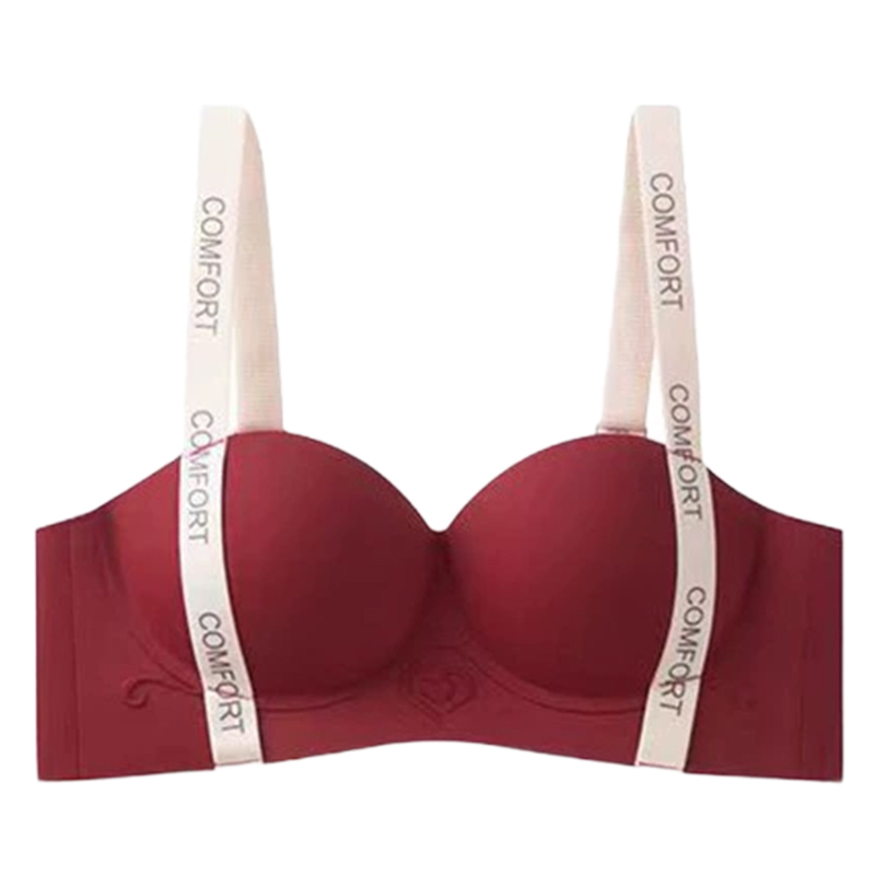 Halfcup bra without steel ring for large breasts