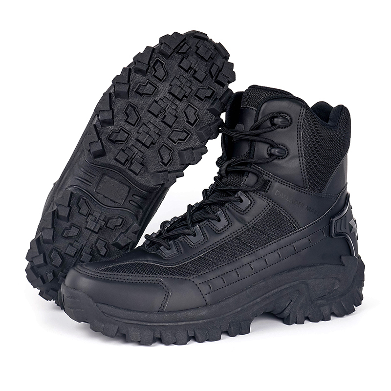 Men's Combat Boots Orthopedic Support Hiking Boots Waterproof Anti-Puncture Work Boots