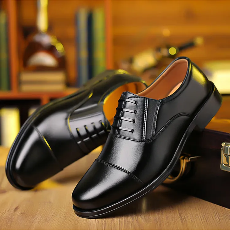 ⏰Last Day! 50% OFF 🔥 Men's Business Formal Leather Shoes | Handcrafted & Premium