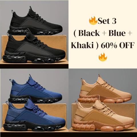 🔥Last Sale🔥Men’s Lightweight Breathable Low-Top Running Shoes