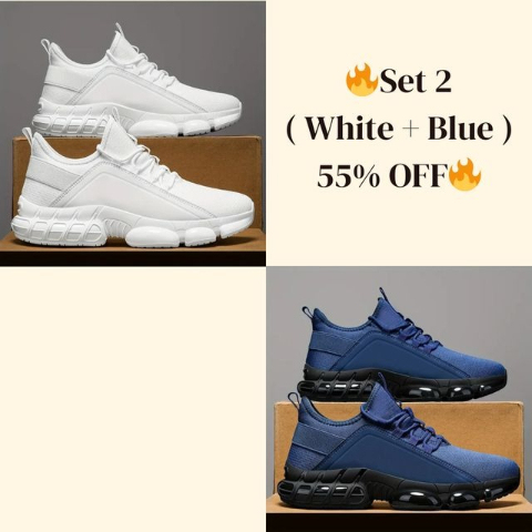 🔥Last Sale🔥Men’s Lightweight Breathable Low-Top Running Shoes