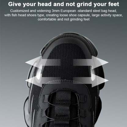 Men's Smash and Stab Resistant Work Safety Shoes - Buy 2 Free Shipping