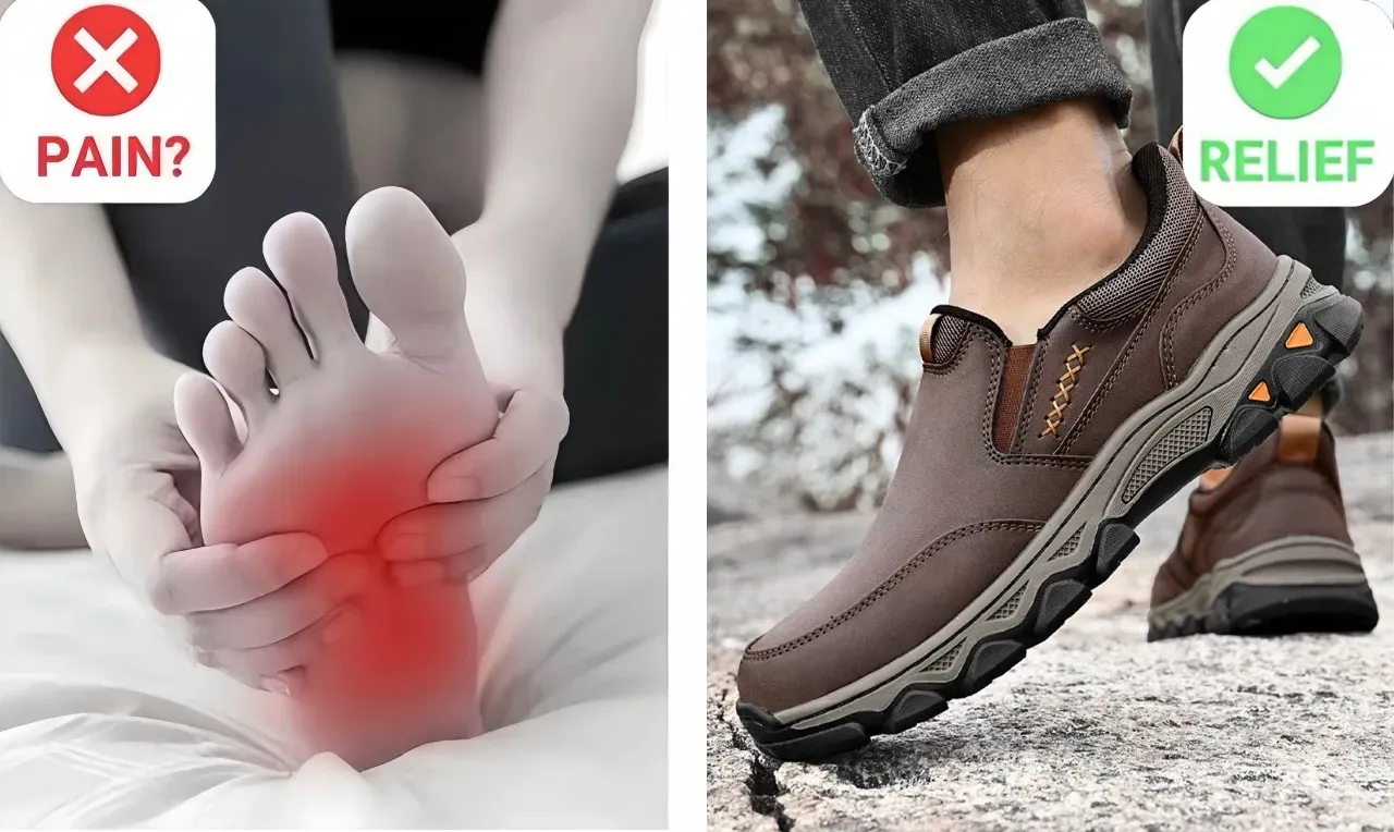 ⏰Last Day! 45% OFF  🔥Men's Genuine Leather Outdoor Orthopedic Loafers