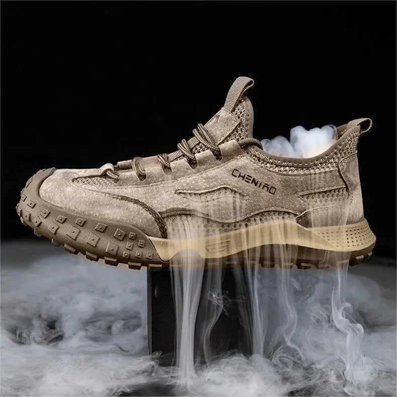 (⏰LAST DAY-70% OFF🛒)Anti-smashing, anti-piercing, insulating, breathable and wear- Reinforced Lightweight Safety Shoes