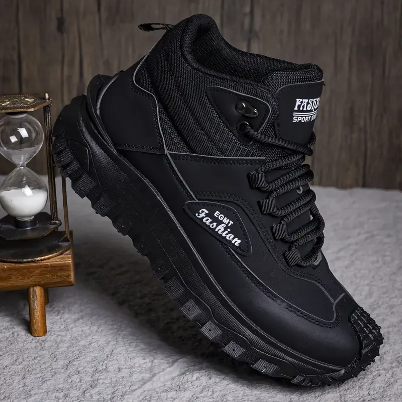 (⏰Limited Time Sale 70% OFF) Men’s Work Hiking Boots – Waterproof, Non-Slip, Puncture and Smash Resistant, Wide Toe, Arch Support – Ideal for Daily Wear and Outdoor Adventures