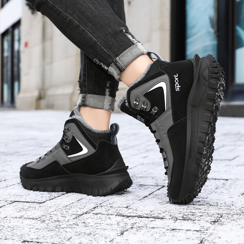 (⏰Limited Time Sale 70% OFF) Men's Outdoor Hiking Boots Work Boots Snow Boots- Waterproof, Non-Slip, Puncture-Proof And Smash-Proof; Correct Arch Support And Wide Toe - Suitable For Daily Wear And Outdoor Adventures