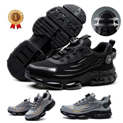 Men's Smash and Stab Resistant Work Safety Shoes - Buy 2 Free Shipping