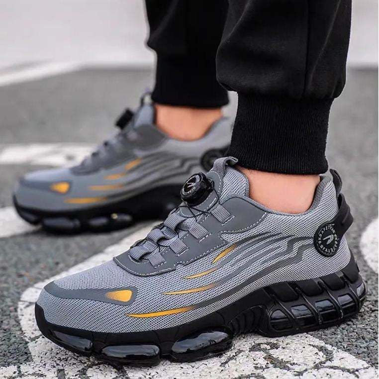 Men's Smash and Stab Resistant Work Safety Shoes - Buy 2 Free Shipping