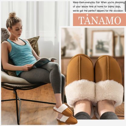 Fuzzy Winter Memory Foam Slippers