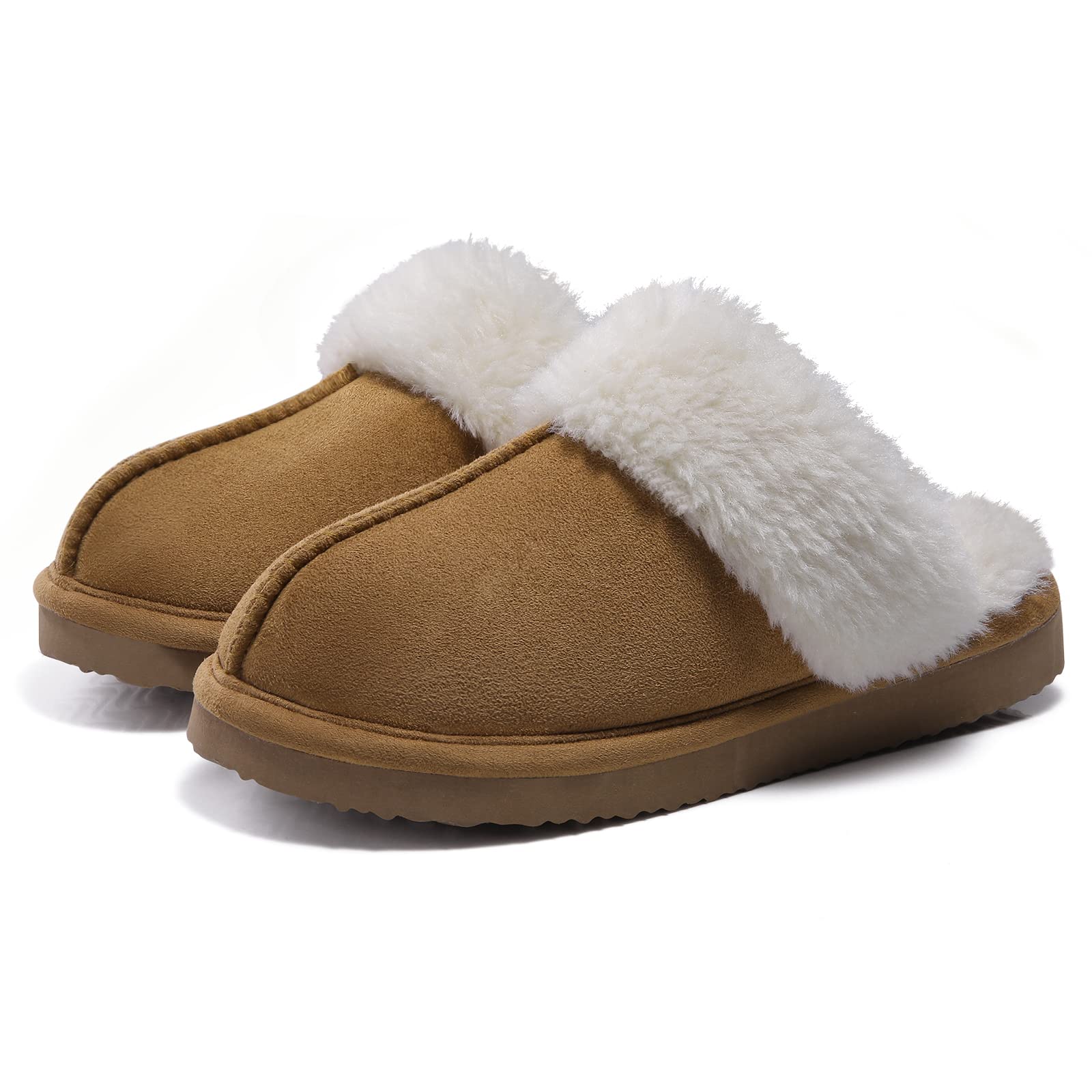 Fuzzy Winter Memory Foam Slippers