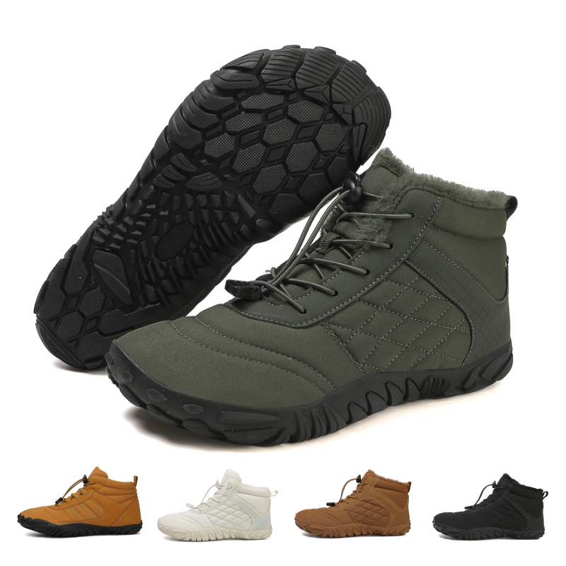 ❄️ArcticStride- Non-slip & Carbon Fiber Waterproof Winter Barefoot Shoes (Unisex)