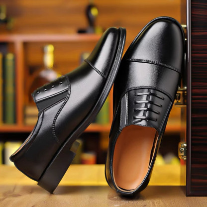 ⏰Last Day! 50% OFF 🔥 Men's Business Formal Leather Shoes | Handcrafted & Premium
