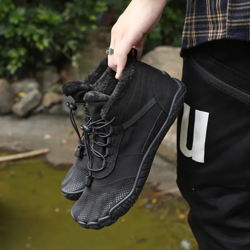 WinterWalk- Non-slip & Carbon Fiber Waterproof Winter Barefoot Shoes (Unisex)