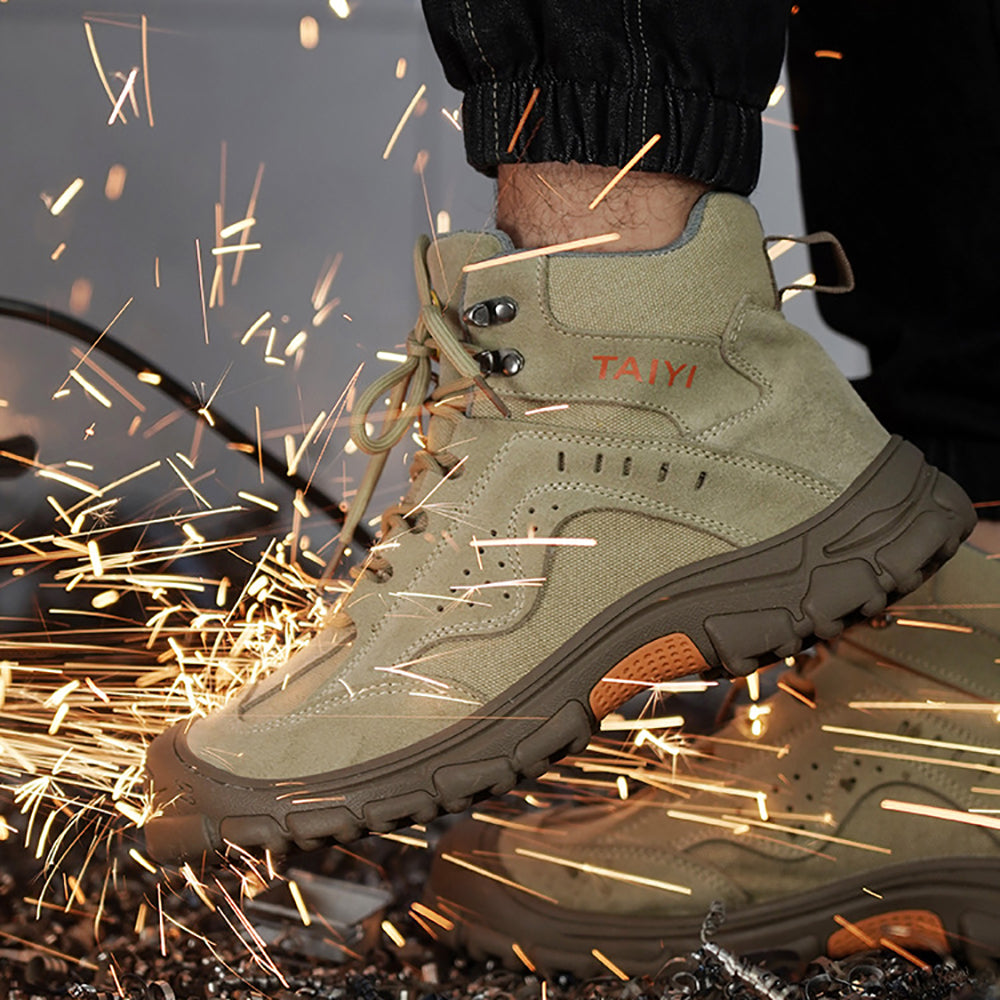 (⏰LAST DAY-60% OFF🛒)Built for Work. Designed for Comfort-Steel Toe Work Shoes