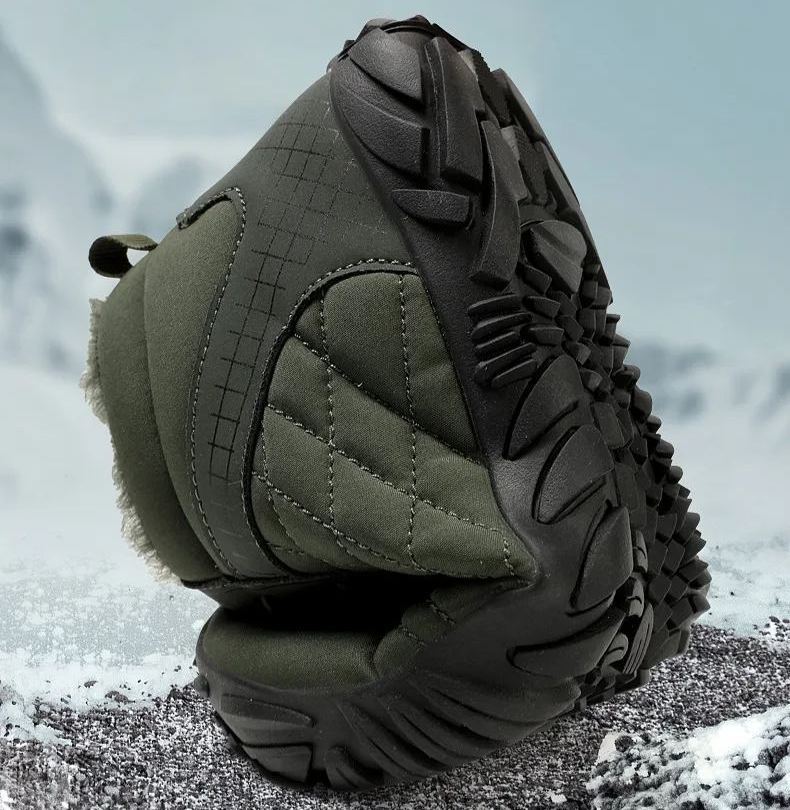 ❄️ArcticStride- Non-slip & Carbon Fiber Waterproof Winter Barefoot Shoes (Unisex)